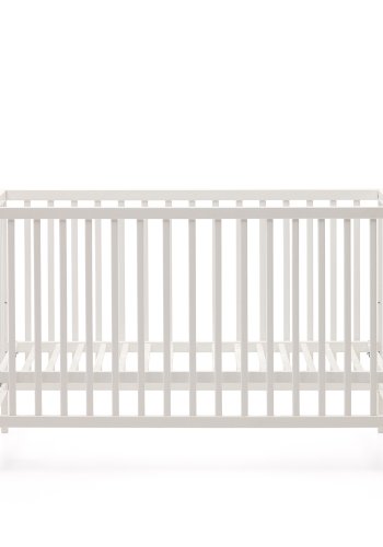 KAVE HOME Shantal sprinkelseng i heltre ask i hvit utfrelse, 60 x 120 cm