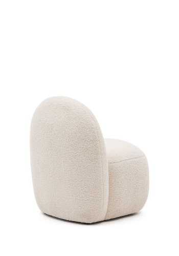 KAVE HOME Bucky barnestol - hvit bouclé