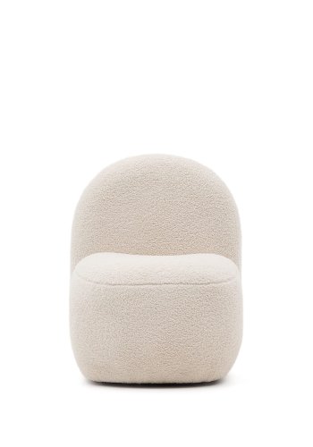 KAVE HOME Bucky barnestol - hvit bouclé