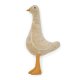 KAVE HOME Milu beige, gseformet, bomullspute, 50 cm