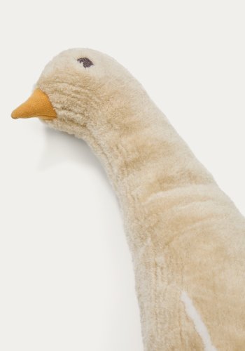 KAVE HOME Milu beige, gseformet, bomullspute, 50 cm