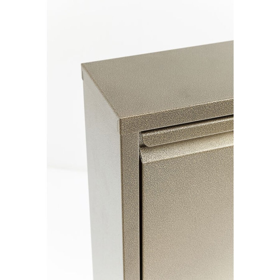 KARE DESIGN Caruso 3 Skoskap i bronse, m. 3 rom - bronse stl