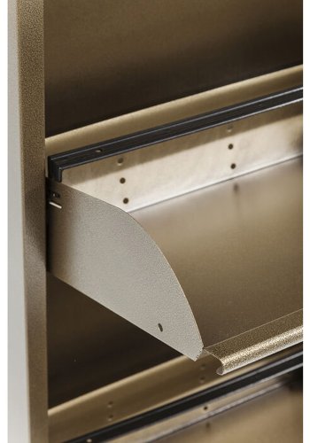 KARE DESIGN Caruso 3 Skoskap i bronse, m. 3 rom - bronse stl