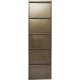 KARE DESIGN Caruso 5 Skoskap i bronse, m. 5 rom - bronsestl