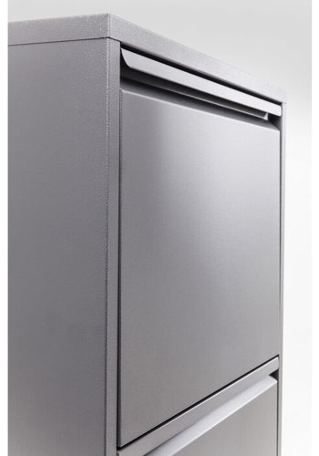 KARE DESIGN Caruso 5 Antrasitt skoskap, m. 5 rom - antrasittgrtt stl