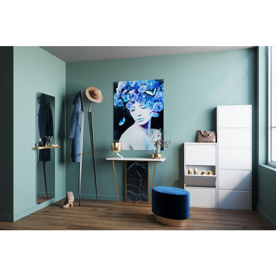 KARE DESIGN Caruso 3 White skoskap, m. 3 rom - hvit stl