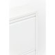 KARE DESIGN Caruso 3 White skoskap, m. 3 rom - hvit stl