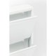 KARE DESIGN Caruso 3 White skoskap, m. 3 rom - hvit stl