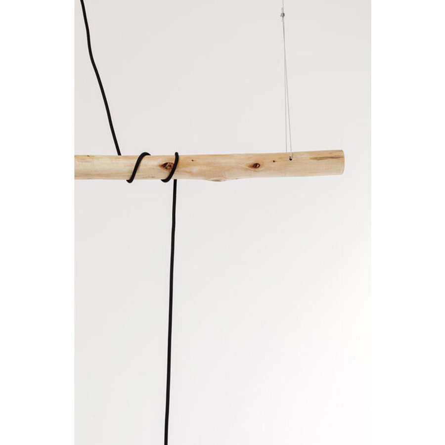 KARE DESIGN Three Grids loftlampe - hvid keramik porceln, stl og natur bg