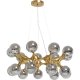 KARE DESIGN Atomic Balls loftlampe - slv glas og messing stl