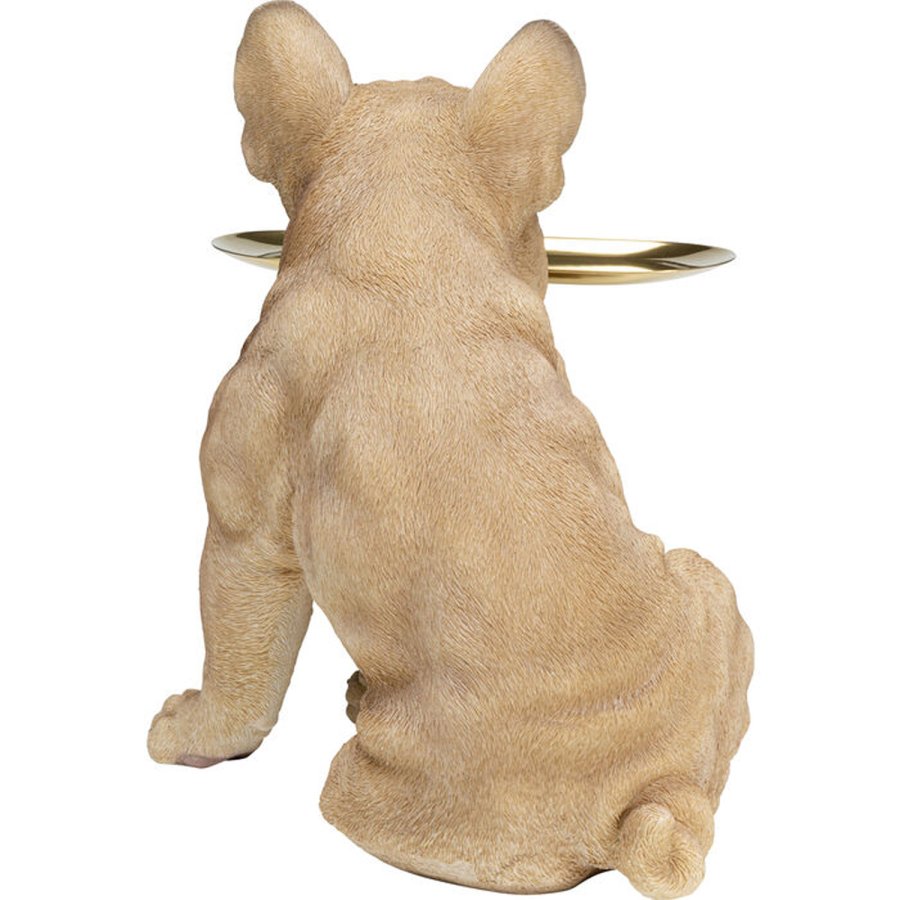 KARE DESIGN Butler Frenchy figur - multifarvet polyresin og guld stl (H:40cm)