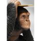 KARE DESIGN Butler Playing Chimp figur - multifarvet polyresin og stl (H:52cm)