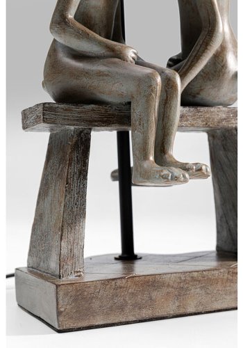 KARE DESIGN Animal Bunny Love bordlampe - polyresin, PVC og stl