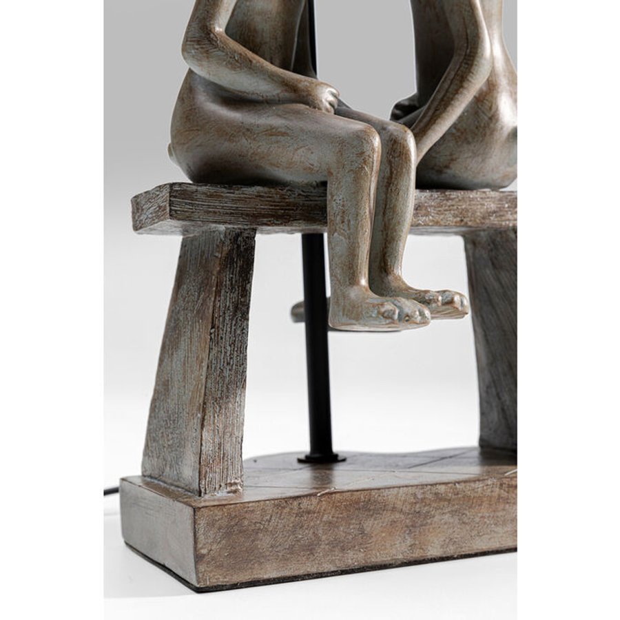 KARE DESIGN Animal Bunny Love bordlampe - polyresin, PVC og stl