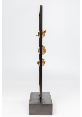 KARE DESIGN Birds Twittering-figur - polyresin og pulverlakkert stl (H:68cm)