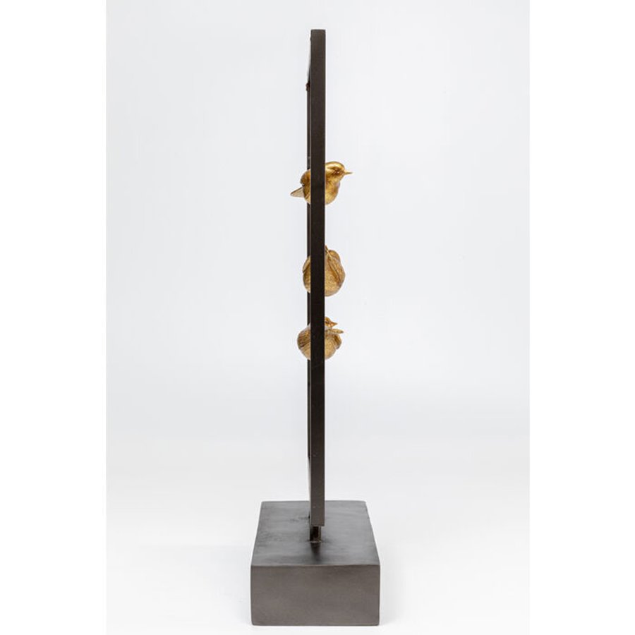 KARE DESIGN Birds Twittering-figur - polyresin og pulverlakkert stl (H:68cm)