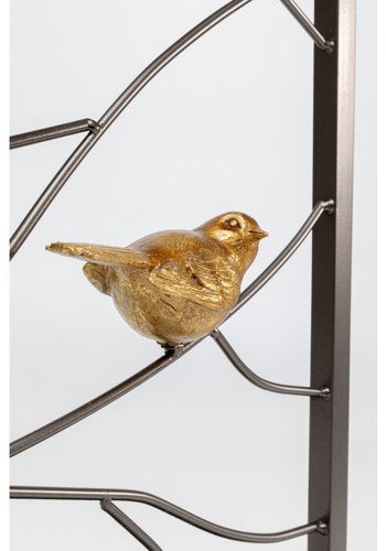 KARE DESIGN Birds Twittering-figur - polyresin og pulverlakkert stl (H:68cm)