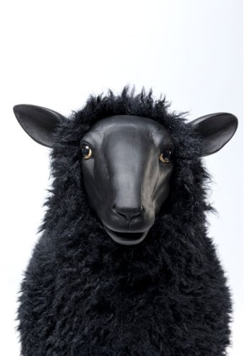 KARE DESIGN Bathilde fr figur - sort polyester og polyharpiks (H:54)