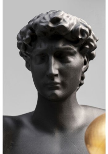 KARE DESIGN Balboa figur - polyresin med gyldne boksehandsker (H:40)