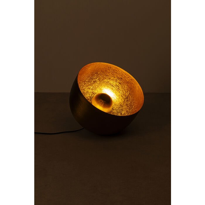 KARE DESIGN Apollon gulvlampe, rund - sort og gylden stl (35)