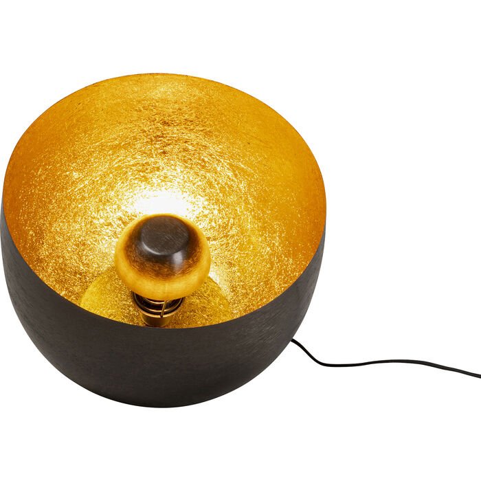 KARE DESIGN Apollon gulvlampe, rund - sort og gylden stl (35)