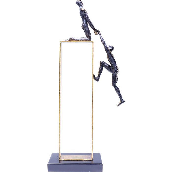 KARE DESIGN Object Elements Come Together figur - polyresin og stl (H:51)