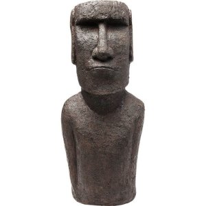 KARE DESIGN Easter Island skulptur - hndlavet stentj, 59 cm 