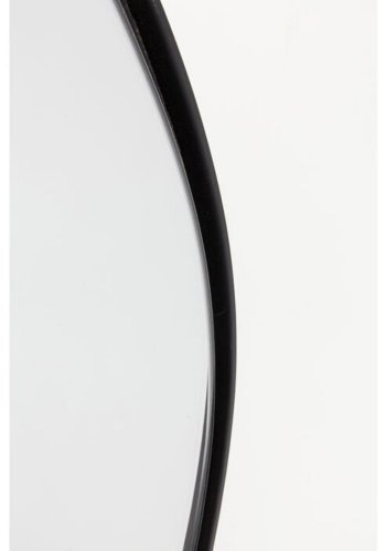 KARE DESIGN asymmetrisk Göteborg vgspejl - spejlglas og sort stl