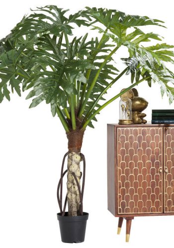 KARE DESIGN Muskat sknk, m. 2 lger - guld og brun mangotr