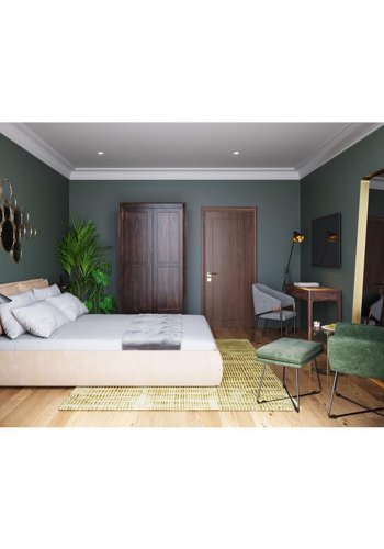 KARE DESIGN Curve MO Brass vgspejl, rektangulrt - spejlglas og messing stl (70x200)