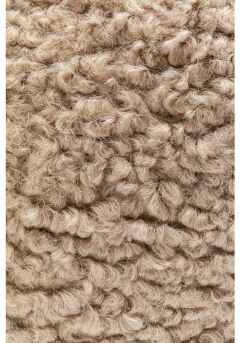 KARE DESIGN Carella drejestol - beige bamsestof polyester og stl