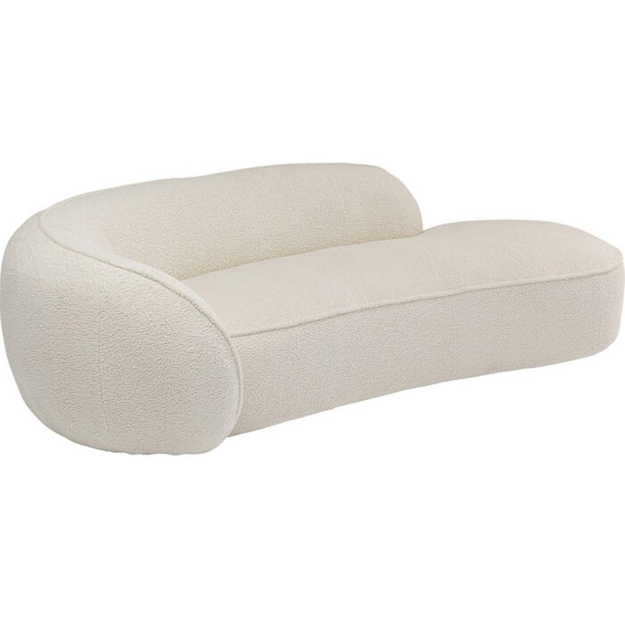 KARE DESIGN Recamiere Wonder chaiselong - creme polyester og polypropylen