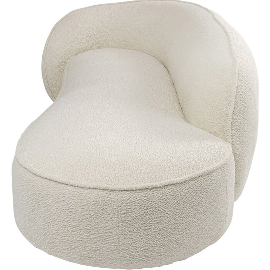 KARE DESIGN Recamiere Wonder chaiselong - creme polyester og polypropylen