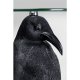 KARE DESIGN Animal Ms Penguin sidebord, rundt - klart glass og polyresin (32)