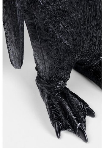 KARE DESIGN Animal Ms Penguin sidebord, rundt - klart glass og polyresin (32)