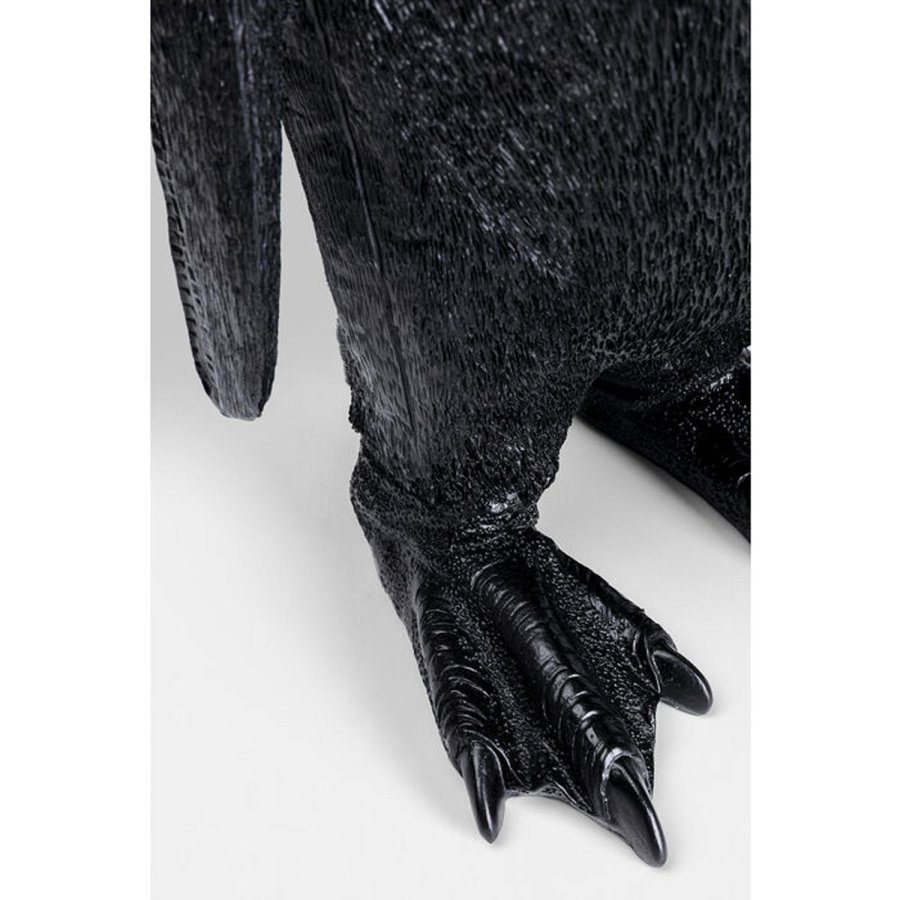 KARE DESIGN Animal Ms Penguin sidebord, rundt - klart glass og polyresin (32)