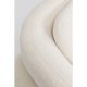 KARE DESIGN Peppo White 2 pers. sofa - hvid polyester og stl