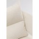 KARE DESIGN Peppo White Sessel - weißes Polyester und Stahl