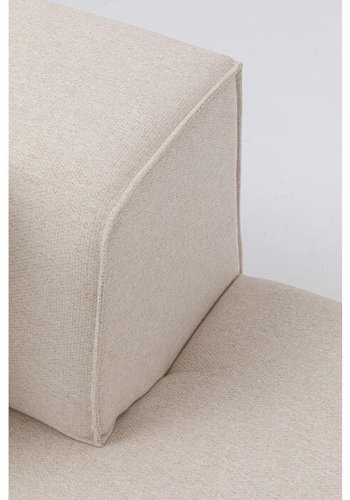 KARE DESIGN Infinity Ottomane Elements Cream Right modul - creme polyester og polypropylen