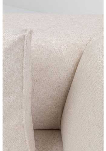 KARE DESIGN Infinity Ottomane Elements Cream Right modul - creme polyester og polypropylen