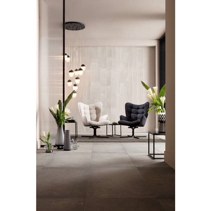 KARE DESIGN Oscar Velvet Black drejestol, m. armln - sort fljl polyester og stl