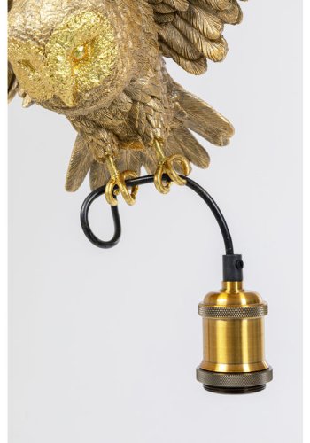 KARE DESIGN Owl taklampe - polyresin og stl