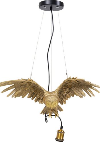 KARE DESIGN Owl taklampe - polyresin og stl