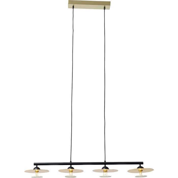 KARE DESIGN Disc Dining Quattro taklampe - messingst�l