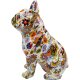 KARE DESIGN Fransk bulldog figur - flerfarget polyresin
