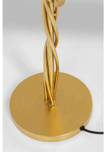 KARE DESIGN Akile gulvlampe - guld stl