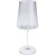 KARE DESIGN Riffle vinglass, med riller - klart glass (H:25)