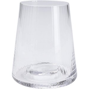 KARE DESIGN Tumbler Riffle dricksglas, med spr - klart glas (H:11)