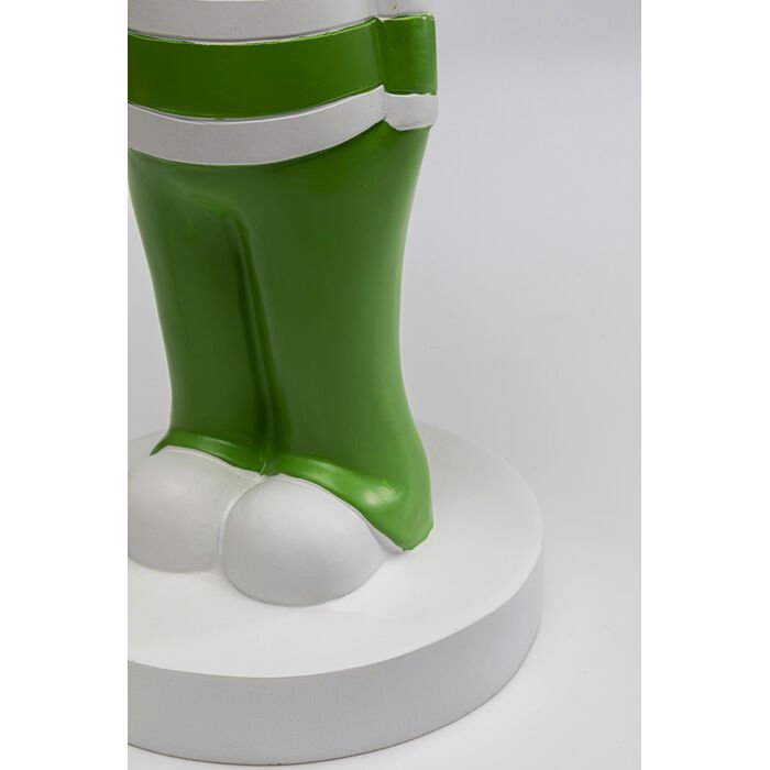 KARE DESIGN Bubble Boy Tischleuchte - weißes und grünes Polyresin und Polyethylen