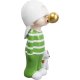 KARE DESIGN Bubble Boy figur - grn og hvid polyresin (H:82cm)